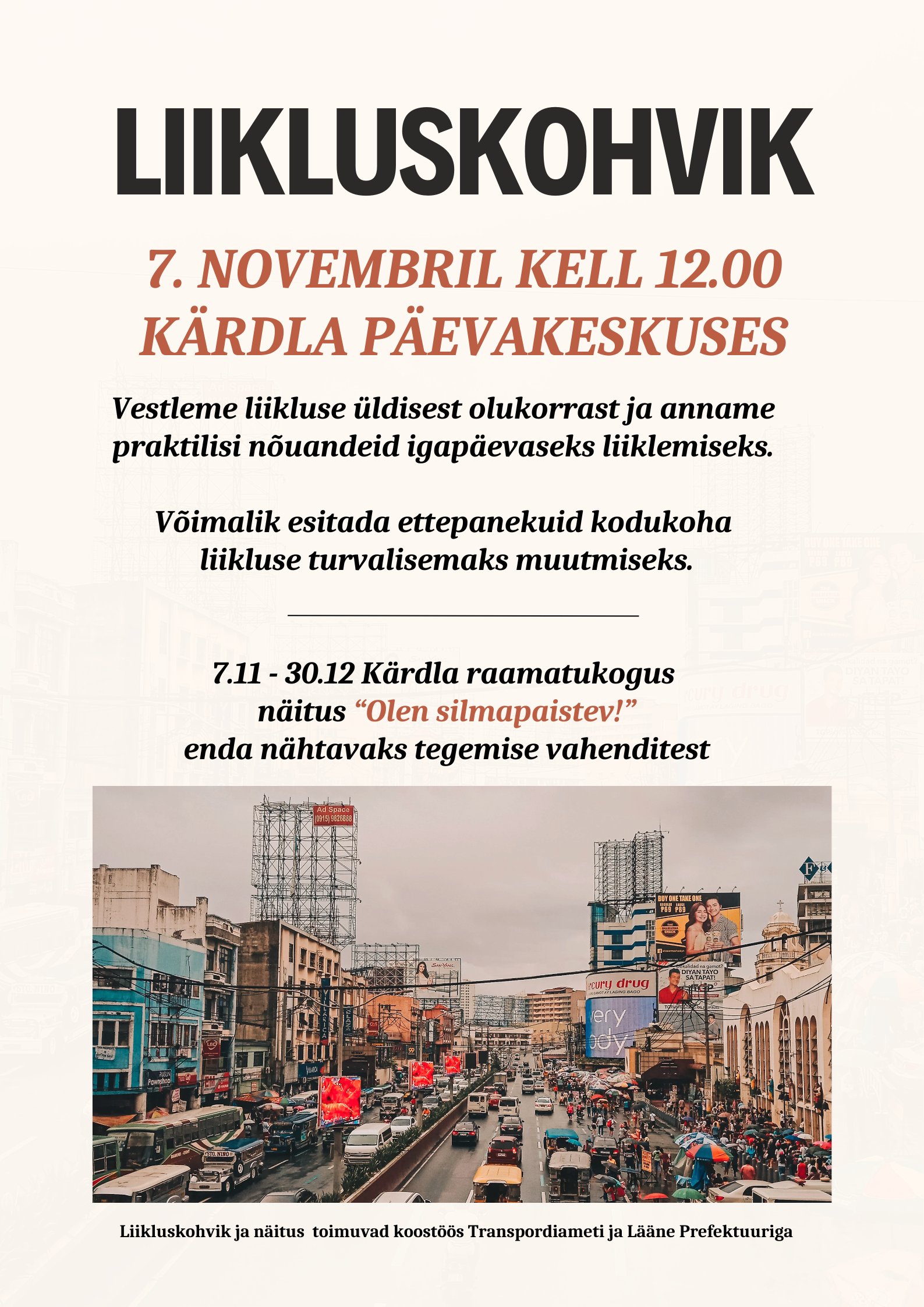 LIIKLUSKOHVIK LIIKLUSKOHVIK
