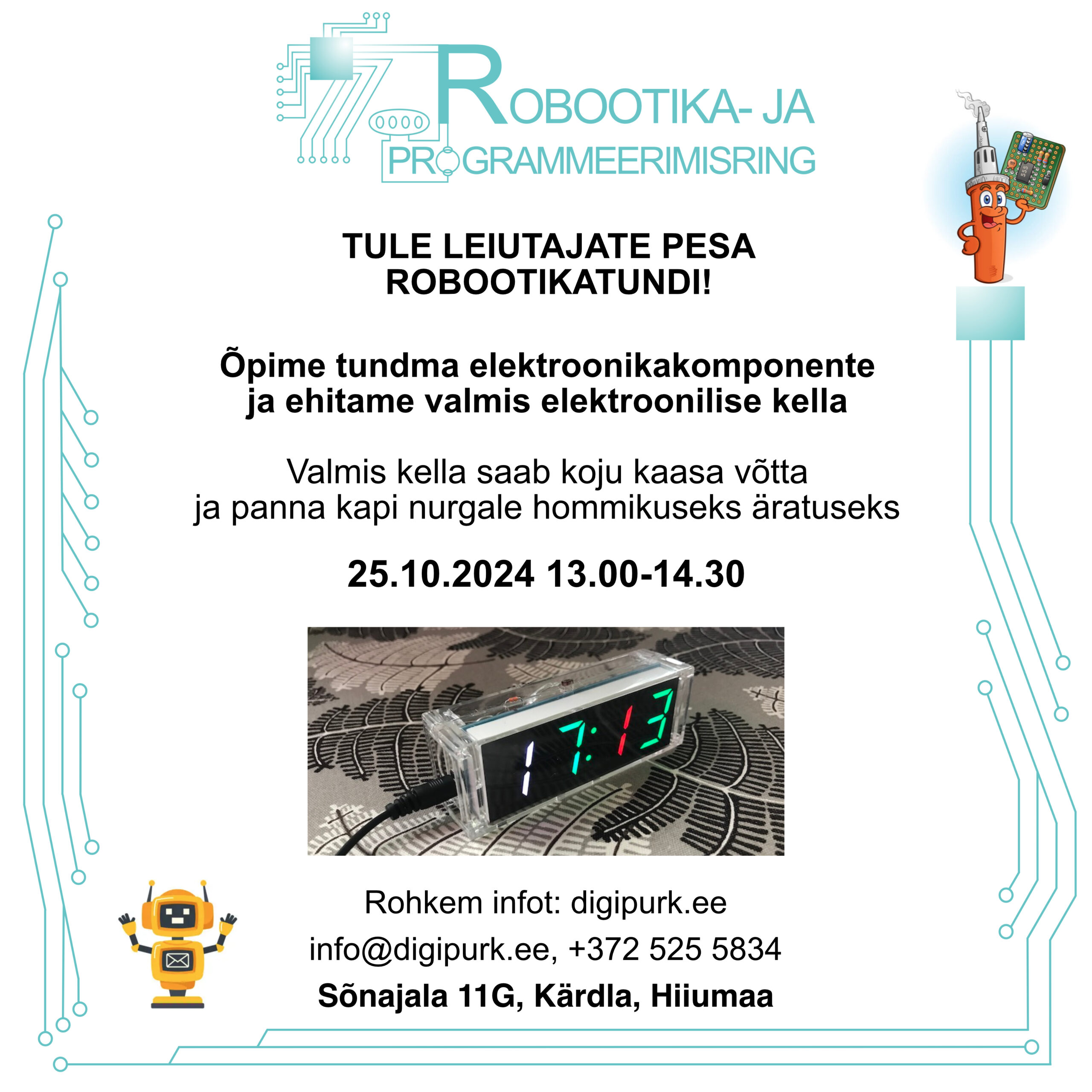 Plakat - Leiutajate pesa 241025 Plakat - Leiutajate pesa 241025