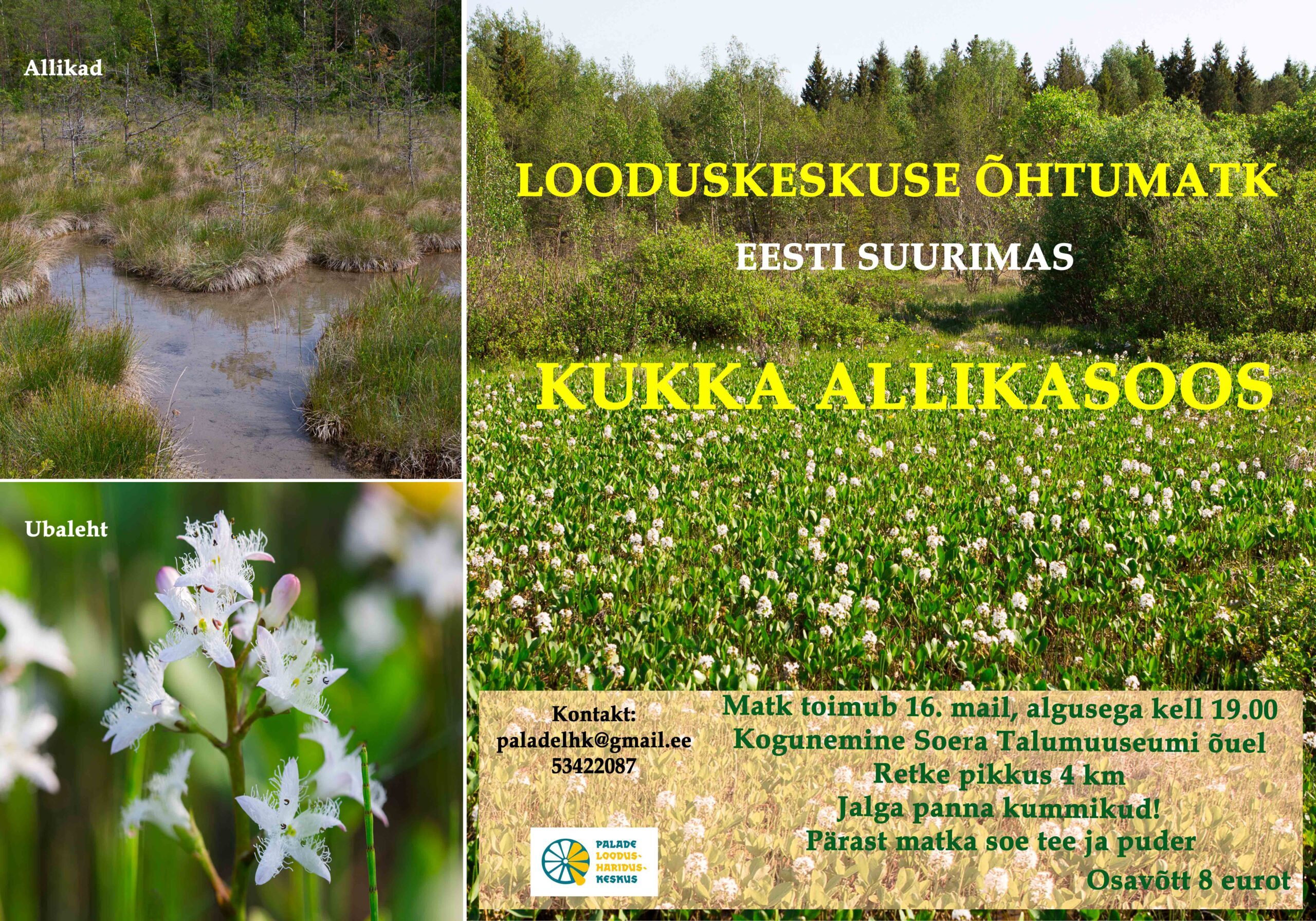 Looduskeskus kutsub õhtumatkale Kukka sohu! Tiit Leito