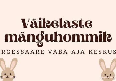Väikelaste mänguhommik Väikelaste mänguhommik
