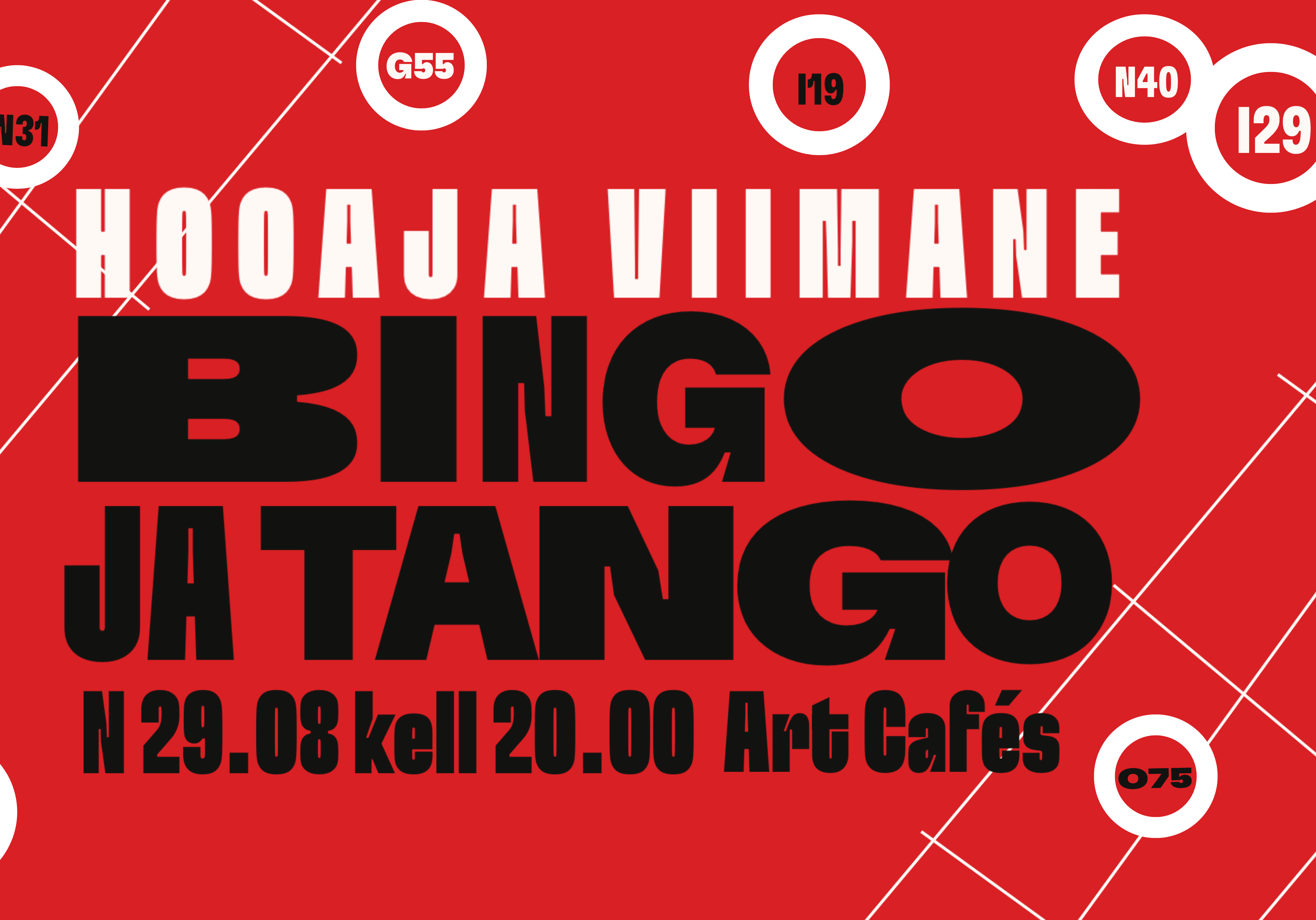 Bingo ja tango N 29.08.2024 Bingo ja tango N 29.08.2024