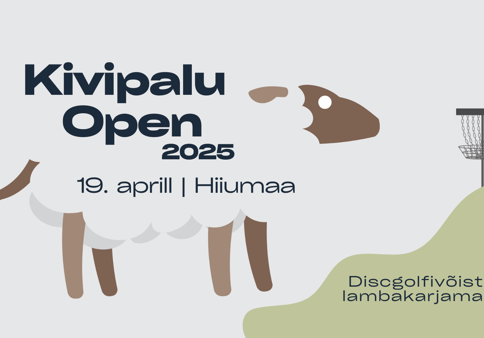 Discgolfivõistlus Kivipalu Open 2025