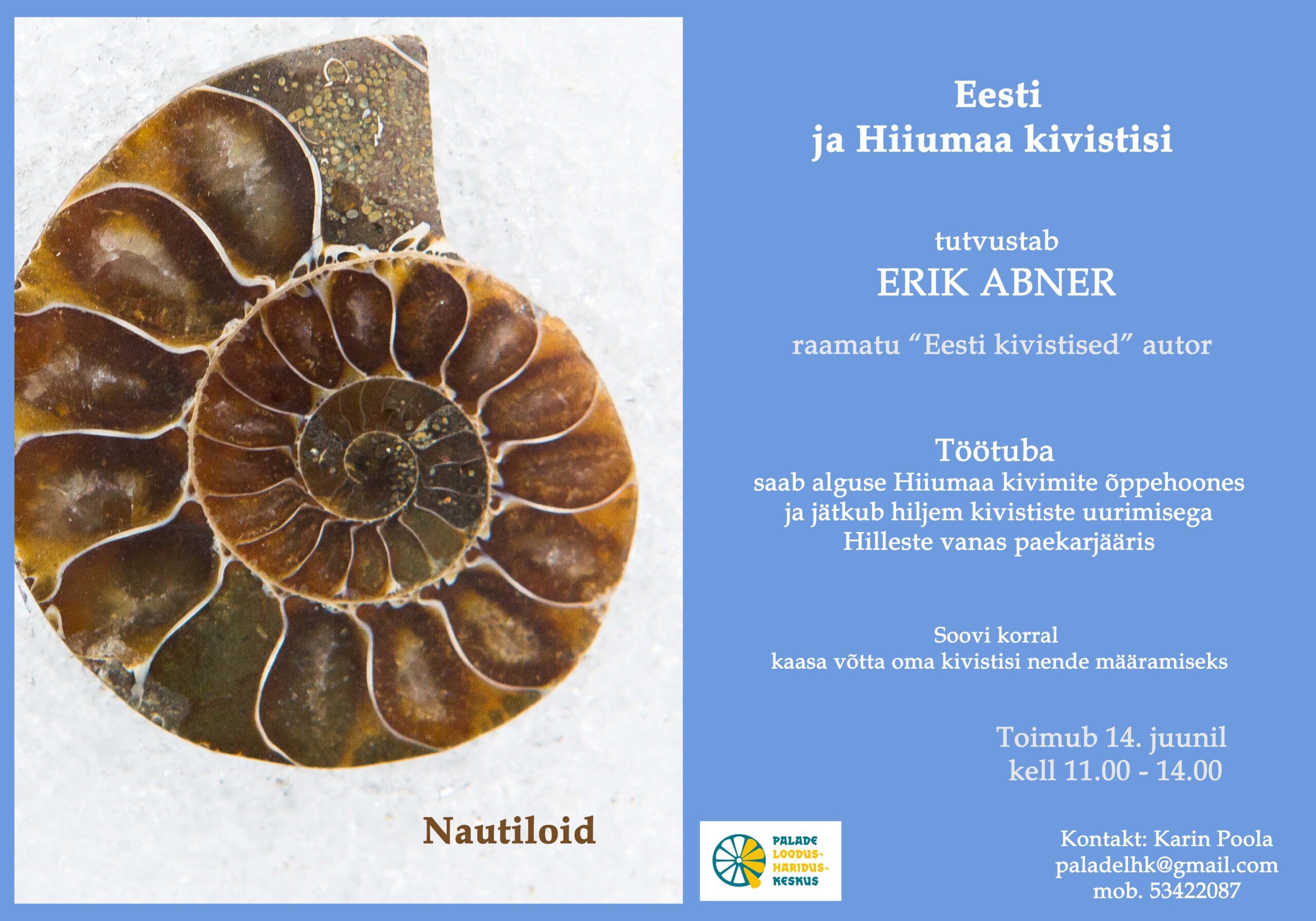 Eesti ja Hiiumaa kivistisi tutvustab Erik Abner