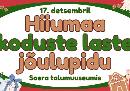 Koduste laste jõulupidu Soera talumuuseumis Koduste laste jõulupidu Soera talumuuseumis