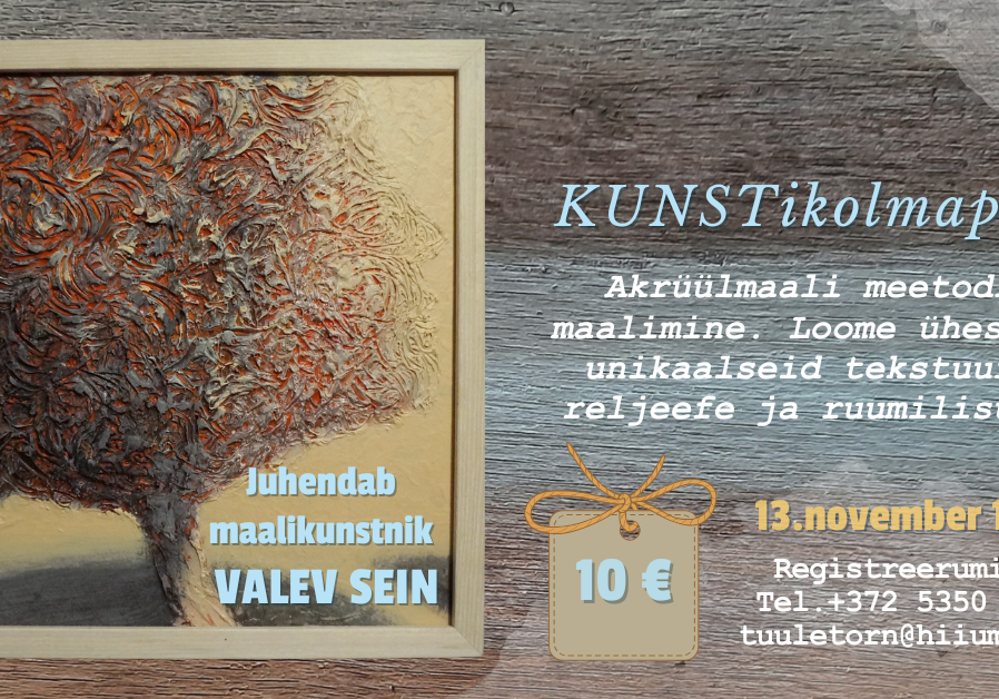 Kunstikolmapäev 13.11 Kunstikolmapäev 13.11