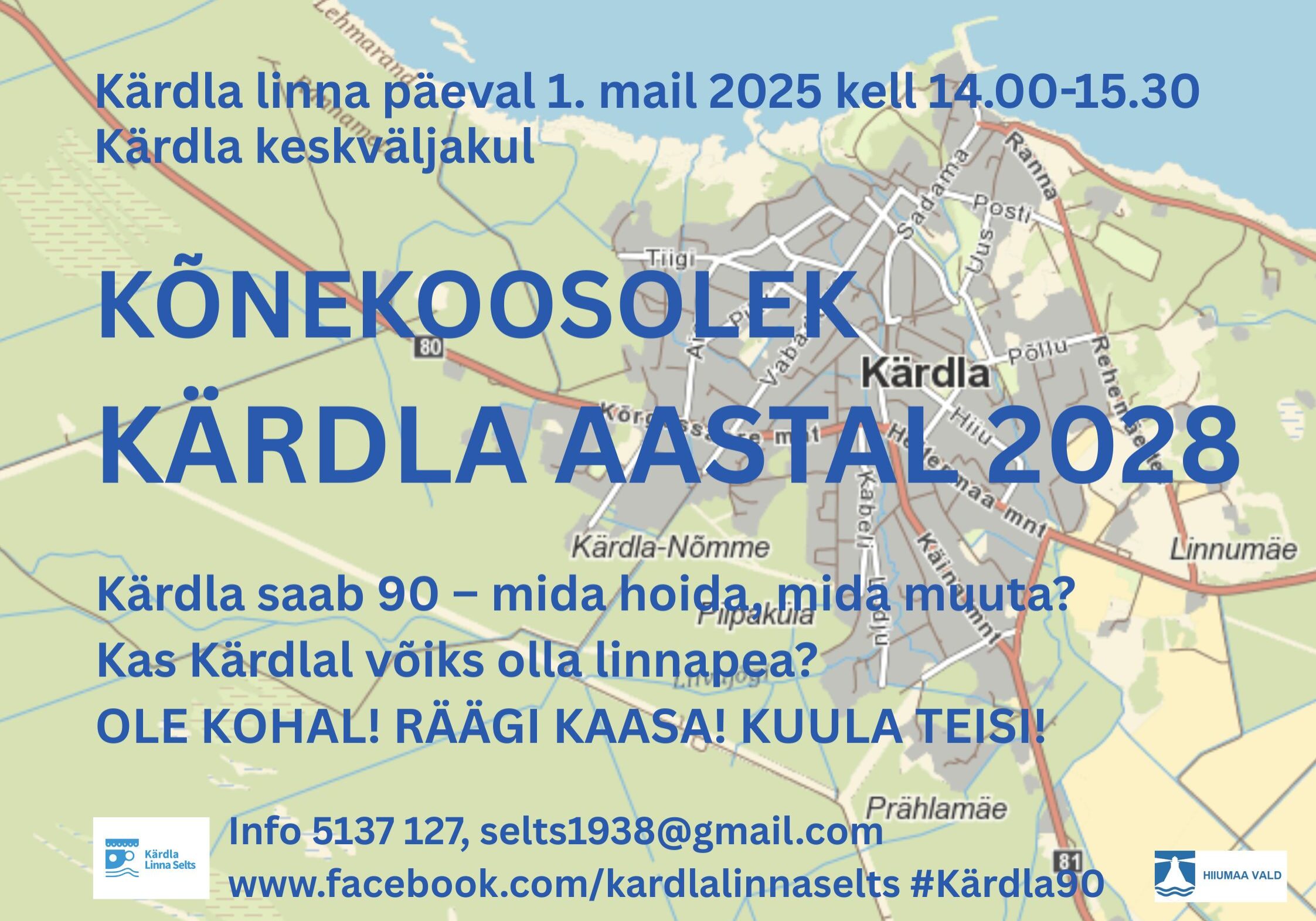 Kärdla päeva kõnekoosolek: Kärdla aastal 2028 Kärdla päeva kõnekoosolek: Kärdla aastal 2028