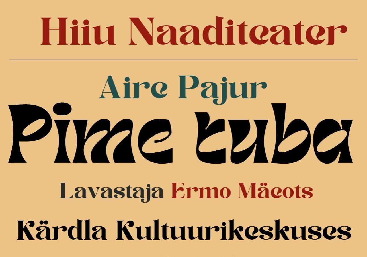 Pime tuba - 1 Pime tuba - 1