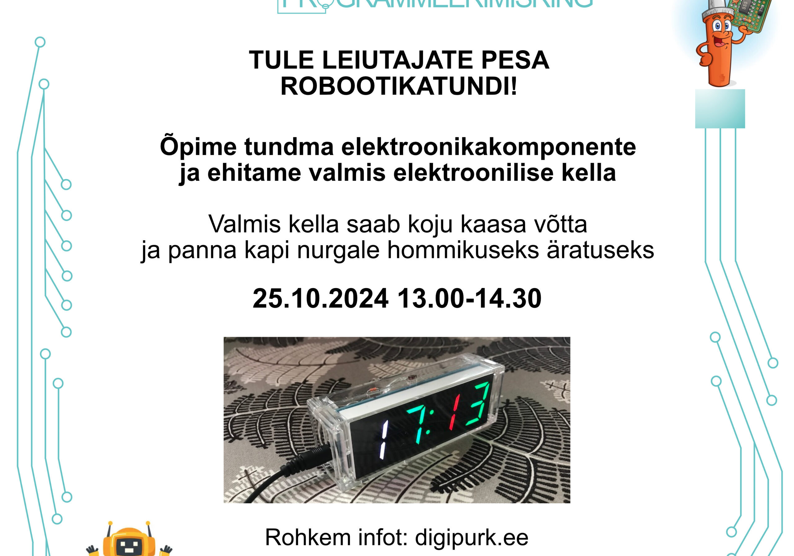 Plakat - Leiutajate pesa 241025 Plakat - Leiutajate pesa 241025
