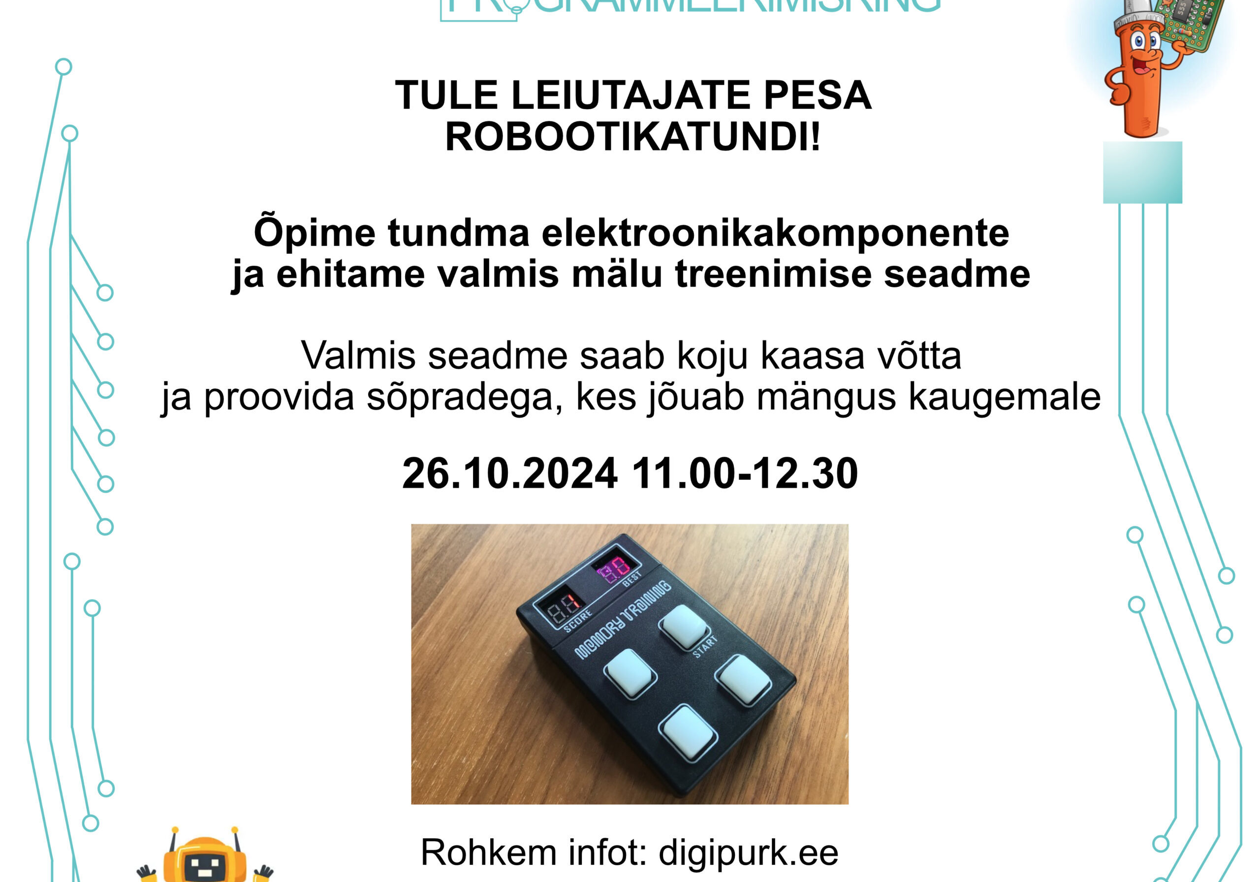 Plakat - Leiutajate pesa 241026 Plakat - Leiutajate pesa 241026