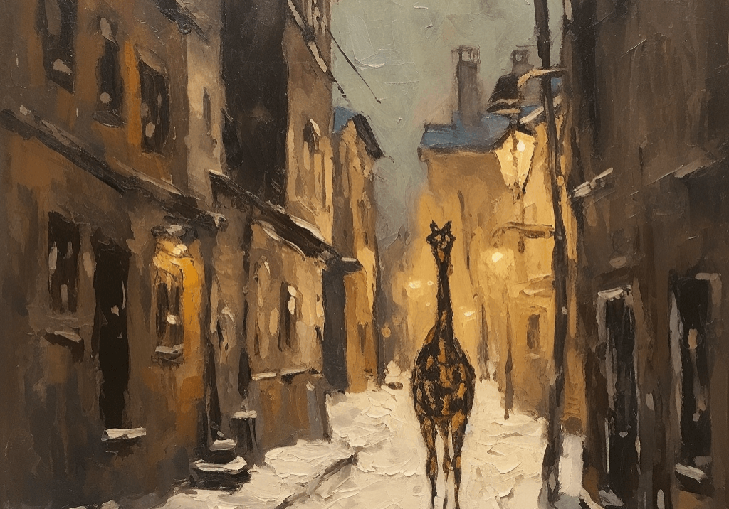 bentrushmore_a_giraffe_walking_towards_camera_in_Tallinn_Old_To_65255fc8-25ef-4582-a6c9-fa5fada754fc-1 Lansbergis Pansbergis