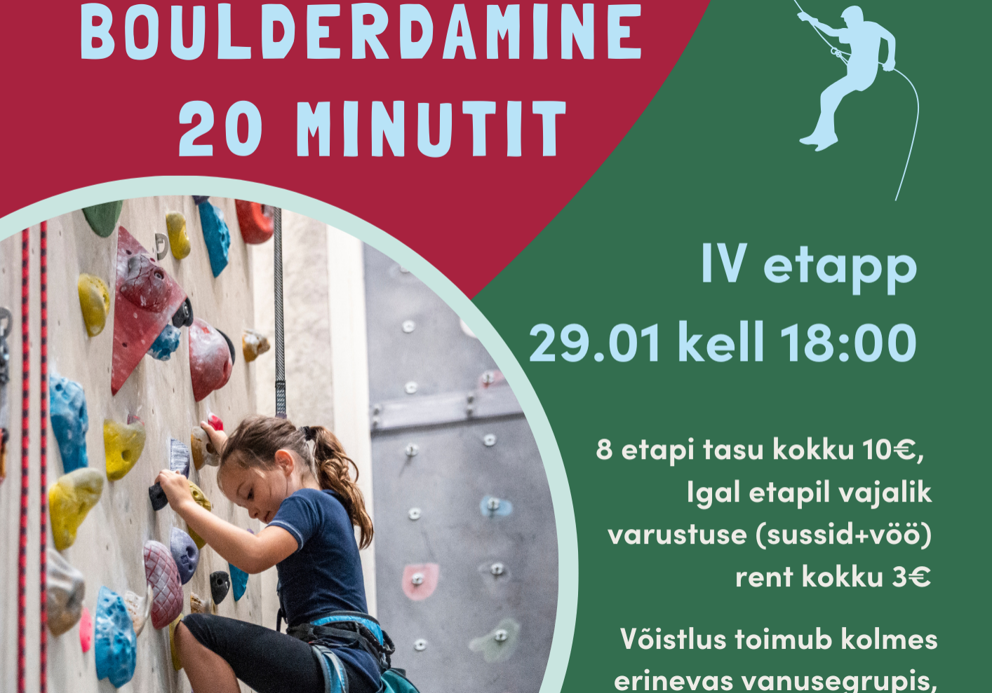 BOULDERDAMINE 20 min. BOULDERDAMINE 20 min.
