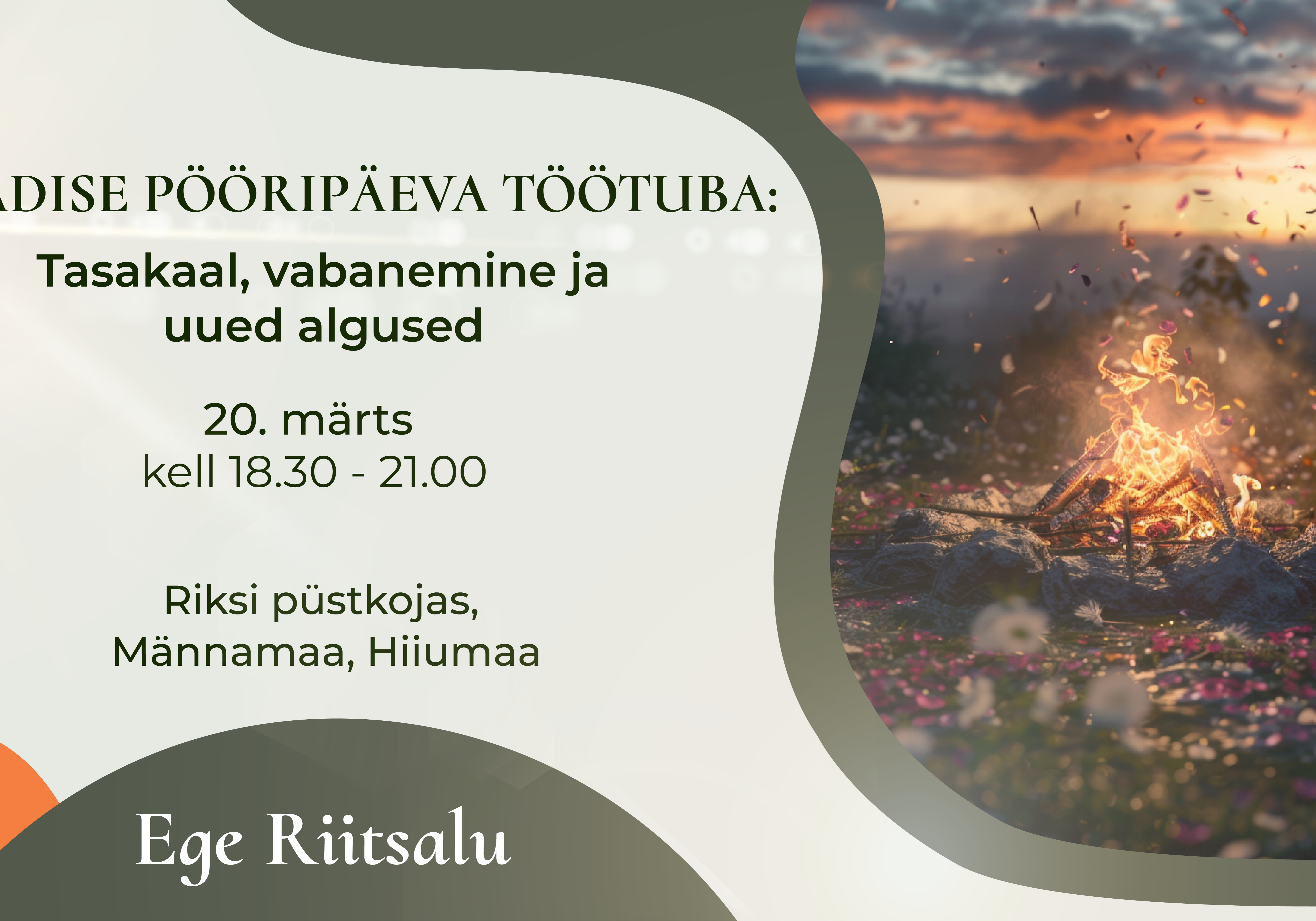 Kevadise pööripäeva töötuba Kevadise pööripäeva töötuba
